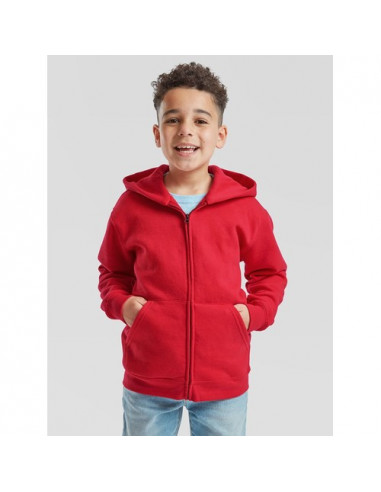 Kids Premium Hooded Sweat Jacket