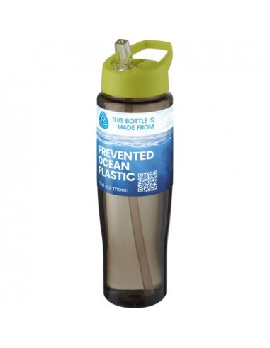 Borraccia sportiva da 700 ml con coperchio con beccuccio H2O Active® Eco Tempo