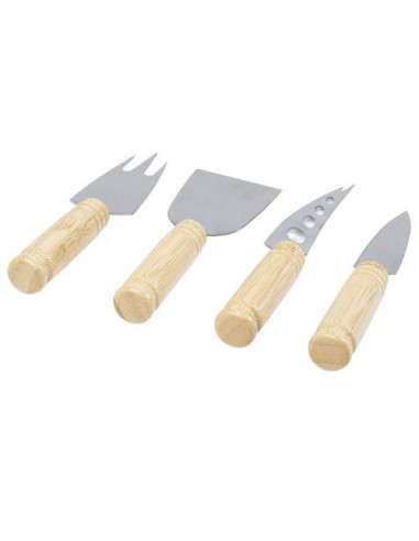 Set per formaggio Cheds da 4 pezzi in bambù