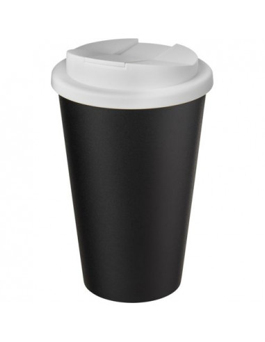 Tazza Americano® Eco da 350 ml in materiale riciclato e con coperchio ermetico