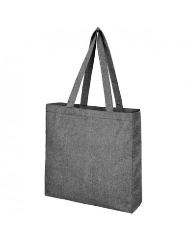 Tote bag con fondo ampio in tessuto riciclato 210 g/m² Pheebs - 13L