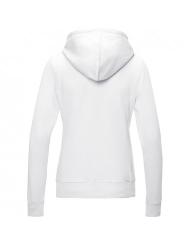 Felpa Ruby da donna con cappuccio e full zip in tessuto organico riciclato certificato GOTS