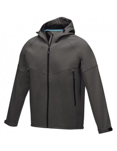 Giacca Coltan da uomo in softshell riciclato