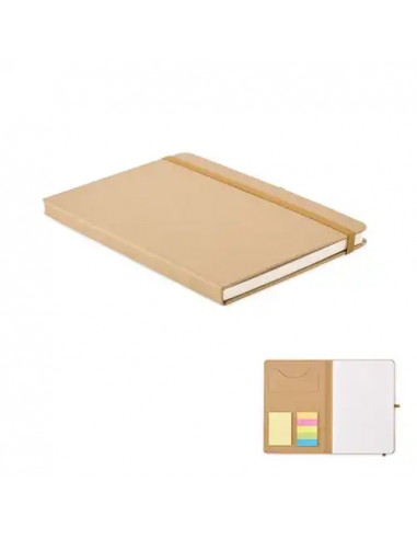 STICKNOTE Notebook A5 in carta riciclata con