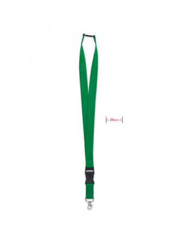 Lanyard con gancio in metallo WIDE LANY