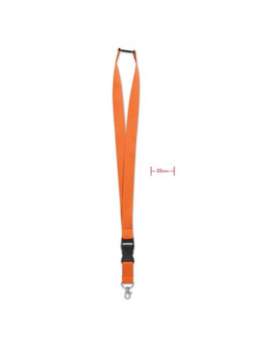 Lanyard con gancio in metallo WIDE LANY