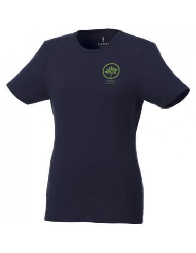 T-shirt Balfour in tessuto organico a manica corta da donna