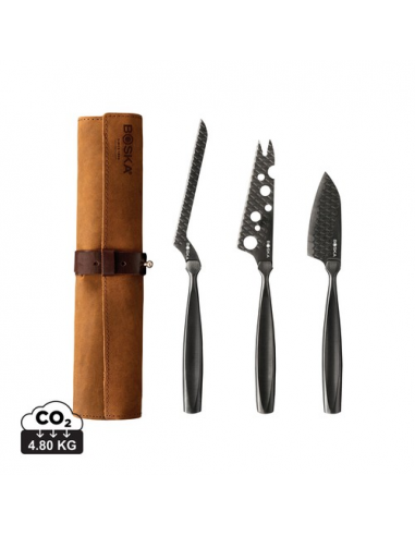 Set di coltelli da formaggio BOSKA Monaco+ Black