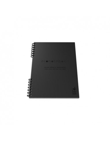 EcoNotebook NA4 con copertina in pelle PU