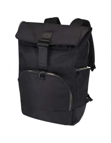 Zaino per portatile da 15,6" in materiale riciclato certificato GRS con chiusura arrotolabile Rhine - 18L