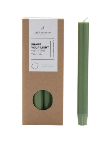 Candela Dinner Matcha verde Originalhome