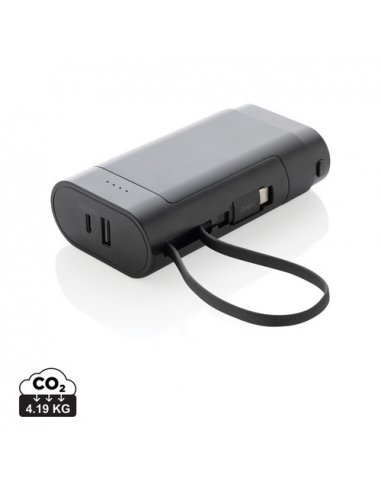 Powerbank 10000 mAH CycleCell con batteria rimovibile