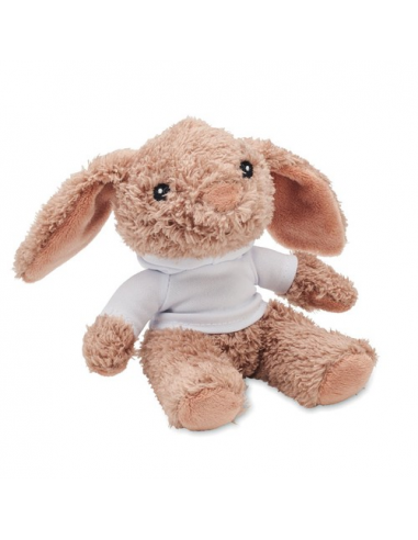 Peluche coniglietto con felpa BUNNY