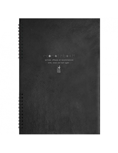 EcoNotebook NA5 con copertina in pelle PU