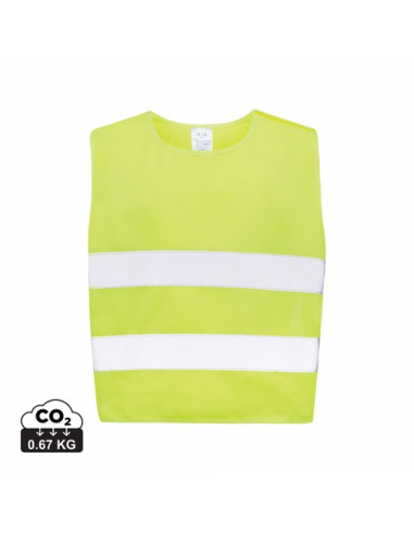 Gilet di sicurezza in PET riciclato GRS 3-6 anni