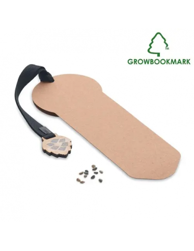 GROWBOOKMARK™ Segnalibro in legno di pino