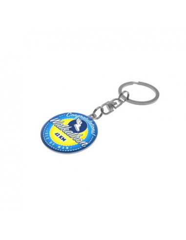 Key Ring Pluto Round