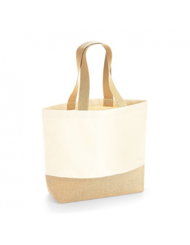 Jute Base Canvas Tote