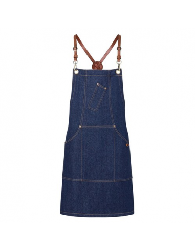 Bib Apron Denim X-Style