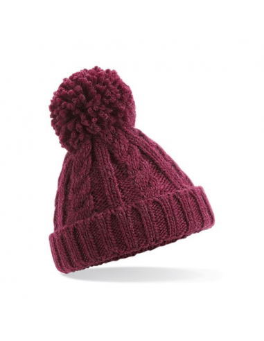 Infant Cable Knit Melange Beanie