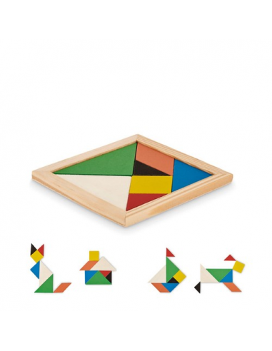 Puzzle Tangram in legno TANGRAM