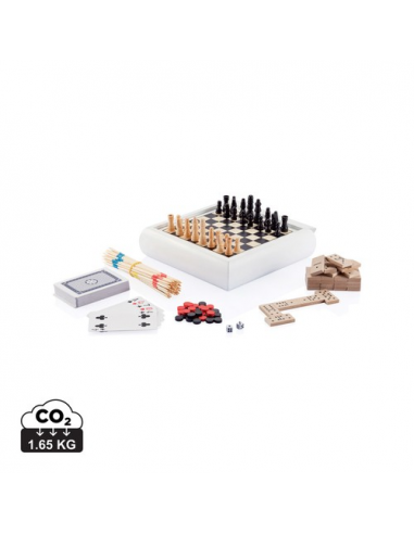 Set giochi 5 in 1 in legno