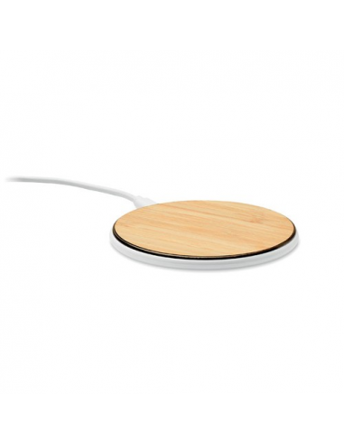 Caricatore wireless in bamboo DESPAD +