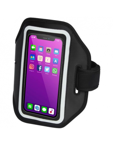 Bracciale Haile per smartphone riflettente con cover trasparente