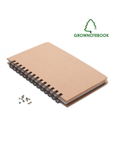 Notebook in legno di pino GROWNOTEBOOK™