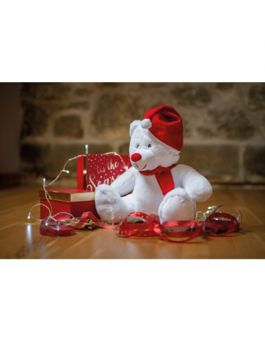 Peluche con zip orso di Natale