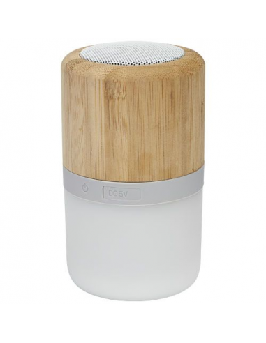 Speaker Bluetooth® in bambù Aurea con luce