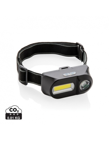 Torcia frontale LED e COB