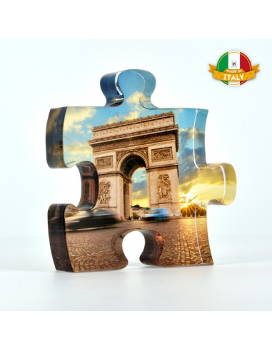 Fermacarte PUZZLE in plexiglass personalizzabile