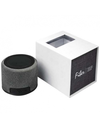 Altoparlante Bluetooth® con ricarica wireless da 3 WFiber