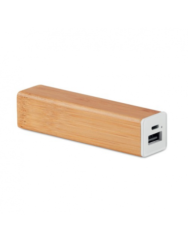 Power bank in bamboo POWERBAM