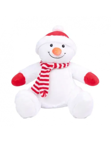 Peluche Pupazzo di neve con zip