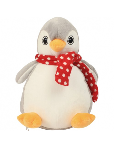 Peluche pinguino con zip