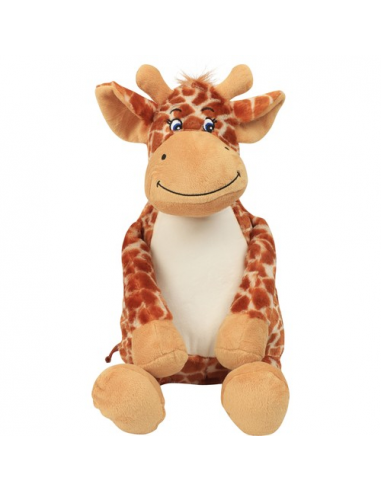 Peluche giraffa con zip