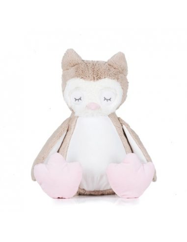 Peluche civetta con zip