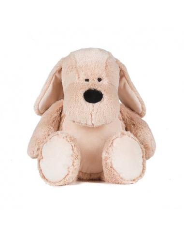 Peluche cane con zip