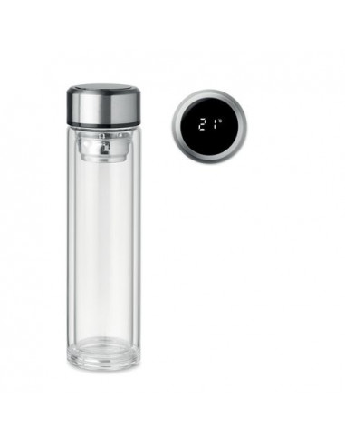 Thermos con termometro touch POLE GLASS