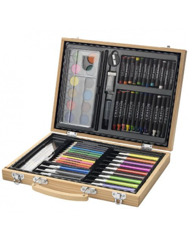 Set per disegnare/colorare da 67 pezzi Rainbow