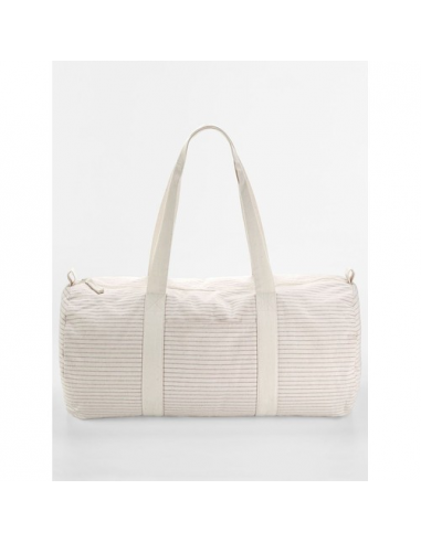 Striped Organic Cotton Barrel Bag