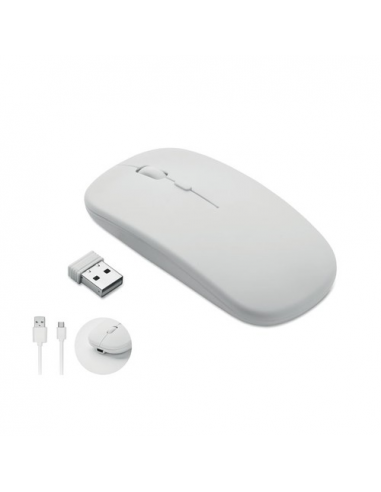 Mouse wireless ricaricabile CURVY C