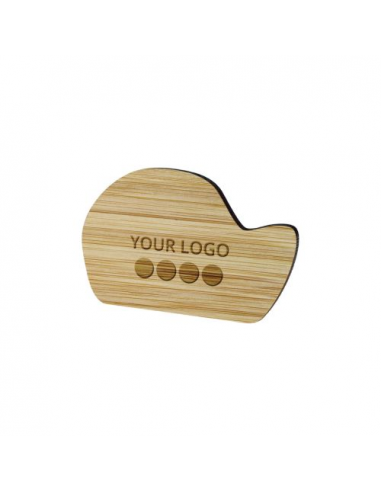 Badge Bamboo DYO, incisione