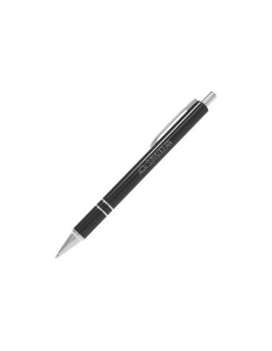 Pen Alu Black (Blue ink)