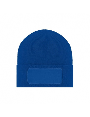 Classic Knitted Beanie With Patch