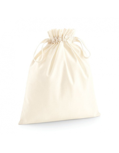 Organic Cotton Draw Cord Bag