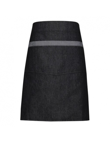 Domain Contrast Denim Waist Apron