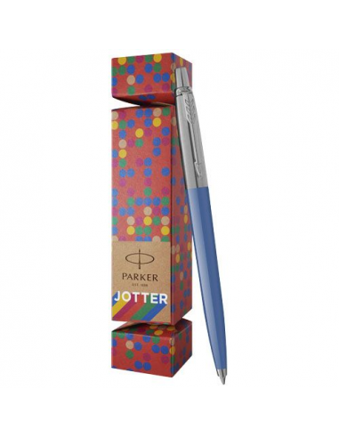 Parker set regalo con penna Jotter Cracker (inchiostro blu)